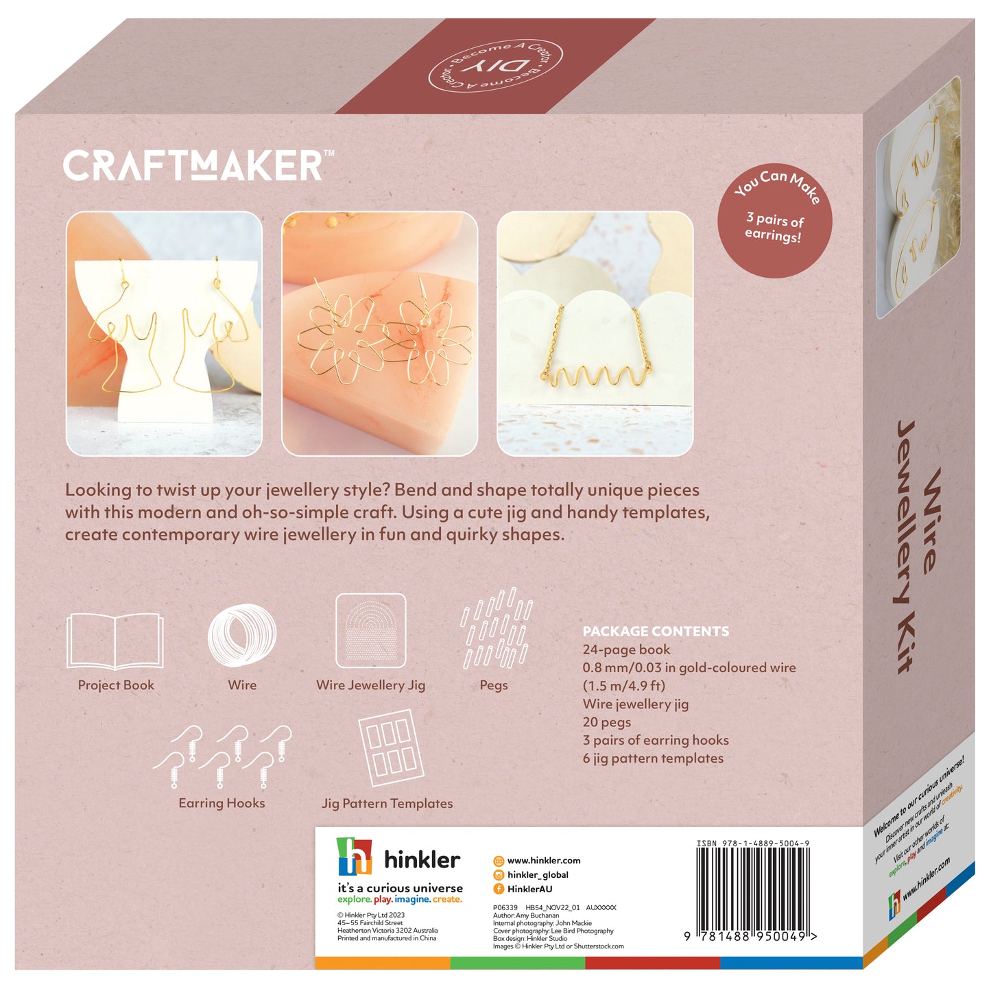{END IN 07.15} Craft Maker Wire Jewellery Kit