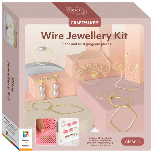 {END IN 07.15} Craft Maker Wire Jewellery Kit