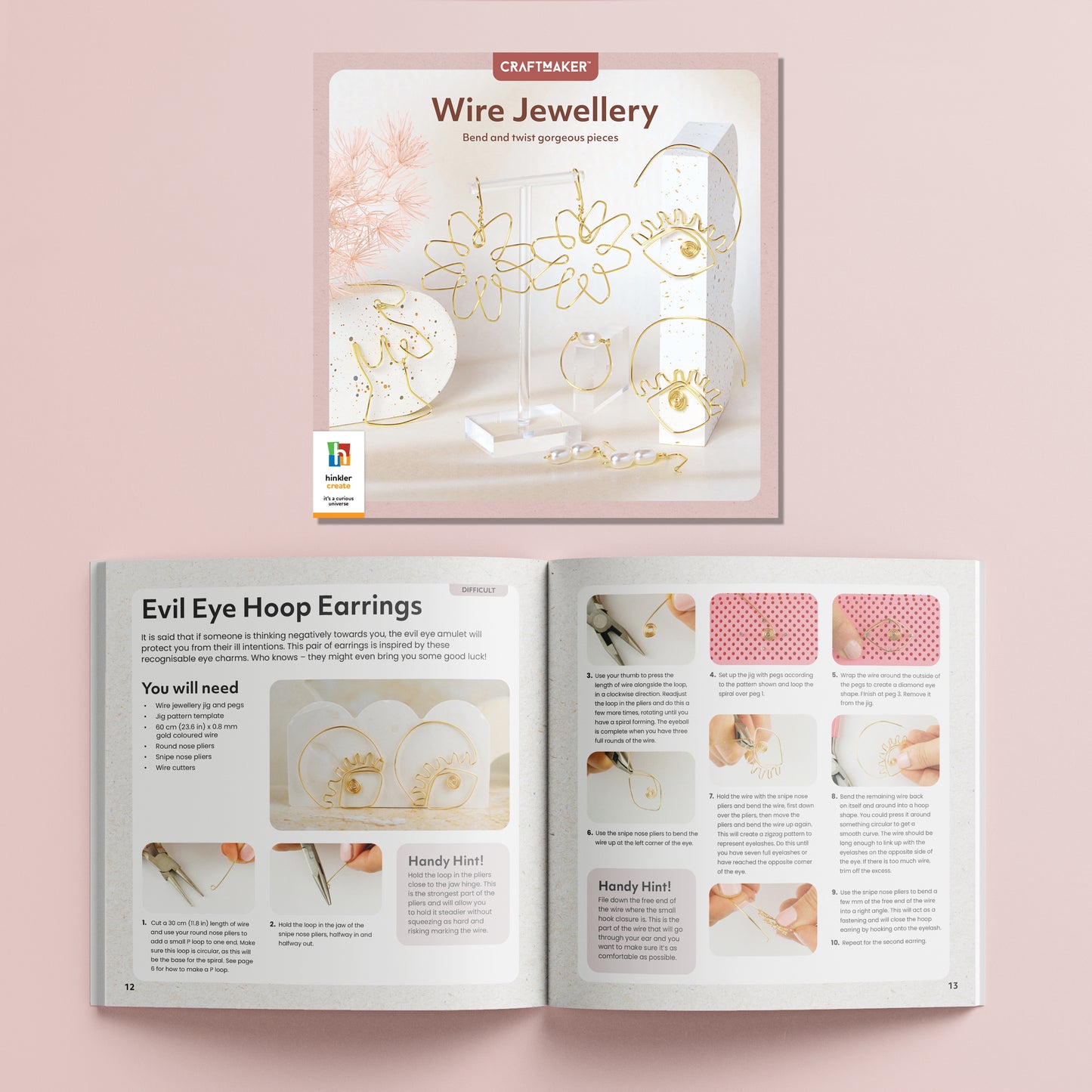 {END IN 07.15} Craft Maker Wire Jewellery Kit