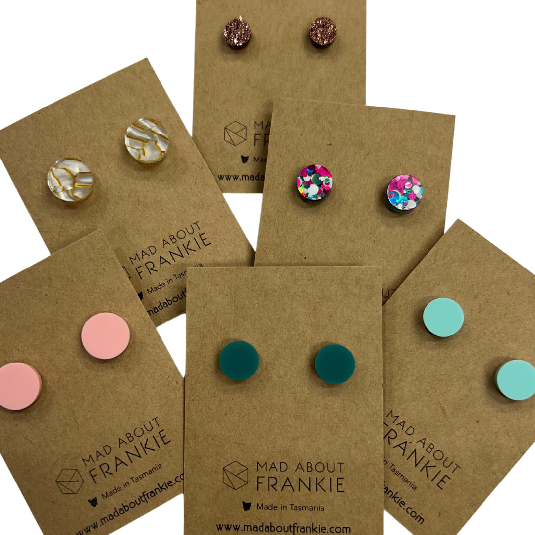 Mad About Frankie Studs - Colourful